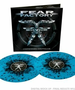 Aggression Continuum (hmv Exclusive) Blue/Black Splatter Vinyl (Vinyl 12" Album) - Fear Factory