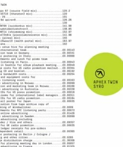 Syro (Vinyl 12" Album) - Aphex Twin