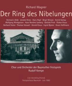 Richard Wagner: Der Ring Des Nibelungen: Das Rheingold/Die Walkure/Siegried/Gotterdammerung (CD Box Set) - Richard Wagner