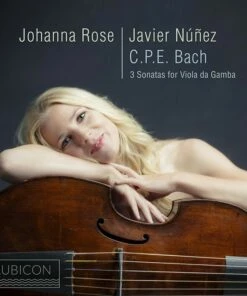 C.P.E. Bach: 3 Sonatas for Viola Da Gamba (CD Album) - Carl Philipp Emanuel Bach