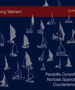 Nicholas Spanos/Pandolfis Consort: Moving Telemann (CD Album) - Georg Philipp Telemann