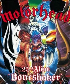 25 & Alive: Boneshaker (CD/DVD Album) - Motorhead