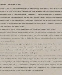 Suite: April 2020 (Vinyl 12" Album) - Brad Mehldau