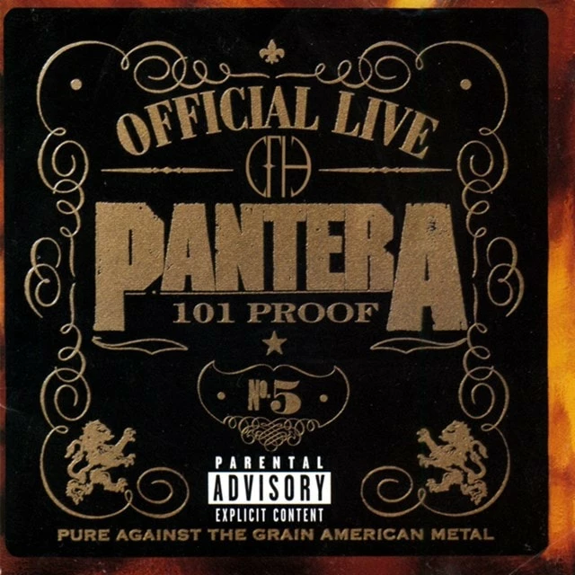 Official Live: 101 Proof (CD Album) - Pantera 3 Official Live: 101 Proof (CD Album) - Pantera