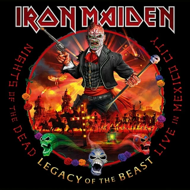 Nights of the Dead, Legacy of the Beast: Live in Mexico City (CD Album) - Iron Maiden 3 Nights of the Dead, Legacy of the Beast: Live in Mexico City (CD Album) - Iron Maiden