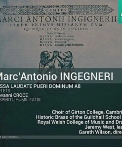 Marc' Antonio Ingegneri: Missa Laudate Pueri Dominum A8 (CD Album) - Marc' Antonio Ingegneri