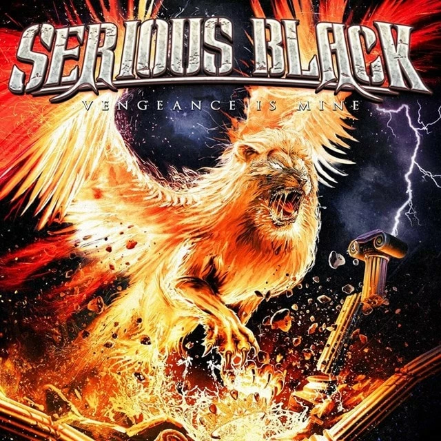 Vengeance Is Mine (CD Album) - Serious Black 3 Vengeance Is Mine (CD Album) - Serious Black