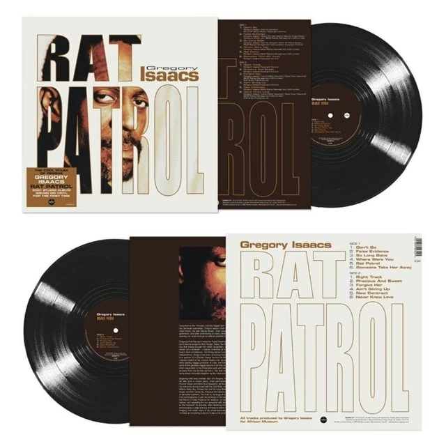Rat Patrol (Vinyl 12" Album) - Gregory Isaacs 4 Rat Patrol (Vinyl 12" Album) - Gregory Isaacs - Image 2