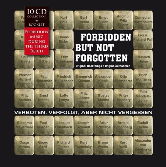 Forbidden But Not Forgotten: Forbidden Music During the Third Reich (CD Box Set) - Various Composers 3 Forbidden But Not Forgotten: Forbidden Music During the Third Reich (CD Box Set) - Various Composers