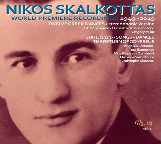 Nikos Skalkottas: World Premiere Recordings 1949-2019 - Volume 1 (CD Album) - Nikos Skalkottas 3 Nikos Skalkottas: World Premiere Recordings 1949-2019 - Volume 1 (CD Album) - Nikos Skalkottas