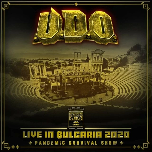 Live in Bulgaria: Pandemic Survival Show (CD/Blu-ray Album) - U.D.O. 3 Live in Bulgaria: Pandemic Survival Show (CD/Blu-ray Album) - U.D.O.