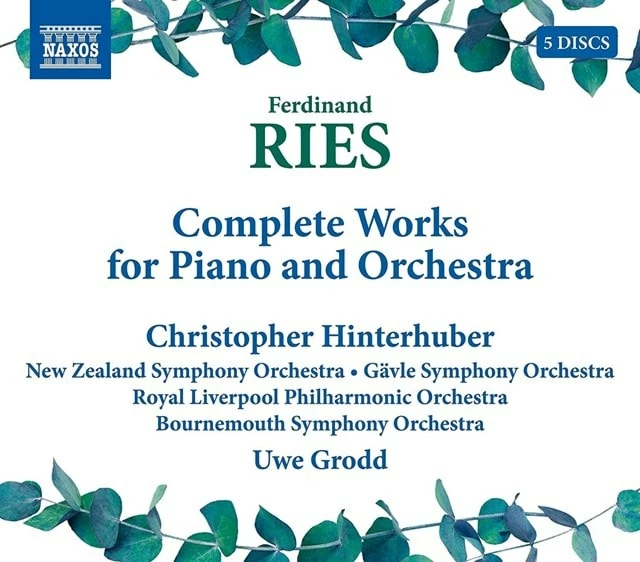 Ferdinand Ries: Complete Works for Piano and Orchestra (CD Box Set) - Ferdinand Ries 3 Ferdinand Ries: Complete Works for Piano and Orchestra (CD Box Set) - Ferdinand Ries
