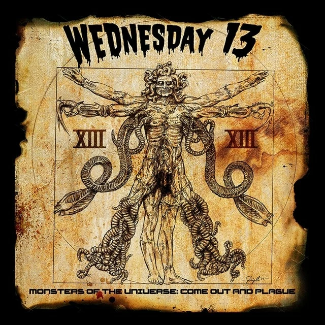 Monsters of the Universe: Come Out and Plague (CD Album) - Wednesday 13 3 Monsters of the Universe: Come Out and Plague (CD Album) - Wednesday 13