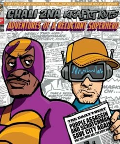 Adventures of a Reluctant Superhero (Vinyl 12" Album) - Chali 2na & Krafty Kuts