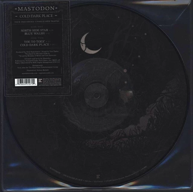 Cold Dark Place (12" Vinyl EP) - Mastodon 3 Cold Dark Place (12" Vinyl EP) - Mastodon