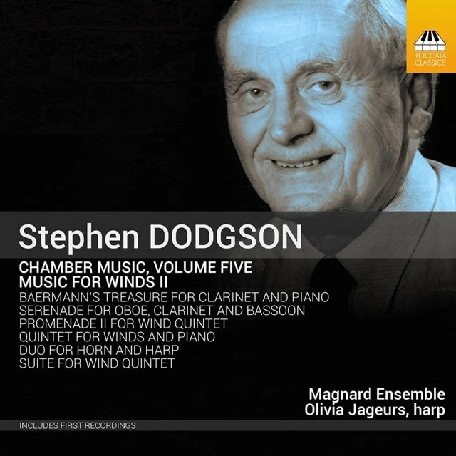 Stephen Dodgson: Chamber Music: Music for Winds II - Volume 5 (CD Album) - Stephen Dodgson 3 Stephen Dodgson: Chamber Music: Music for Winds II - Volume 5 (CD Album) - Stephen Dodgson