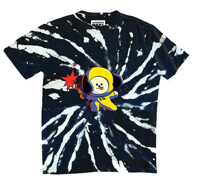 BT21 Chimmy: Tie Dye Space Squad (Small) (T-Shirt) 3 BT21 Chimmy: Tie Dye Space Squad (Small) (T-Shirt)