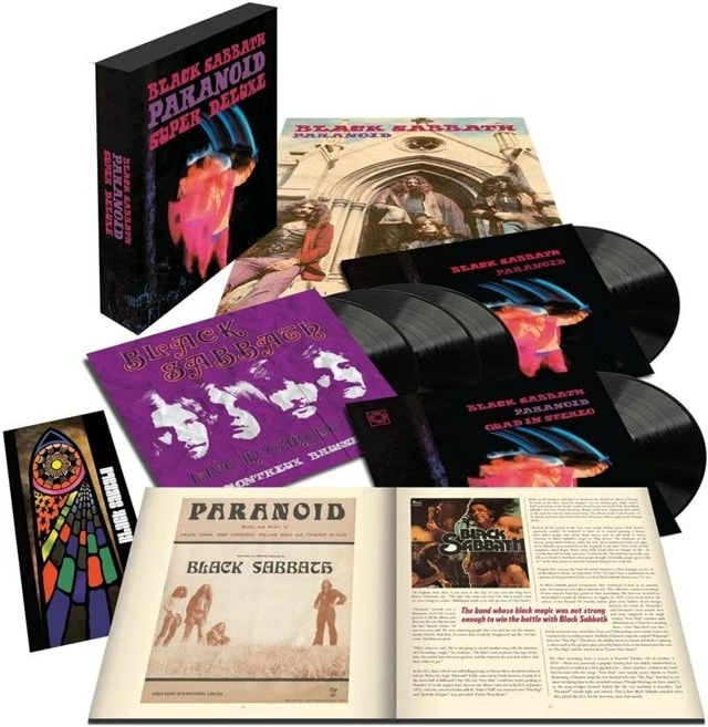 Paranoid - 50th Anniversary Super Deluxe Edition (Vinyl 12" Box Set) - Black Sabbath 3 Paranoid - 50th Anniversary Super Deluxe Edition (Vinyl 12" Box Set) - Black Sabbath