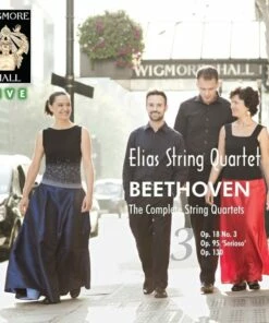 Elias String Quartet: Beethoven - The Complete String Quartets - Volume 3 (CD Album) - Elias String Quartet