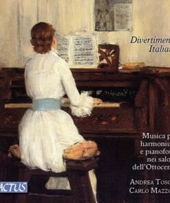 Divertimento Italiano: Musica Per Harmonium E Pianoforte Nei /... (CD Album) - Carlo Mazzoli