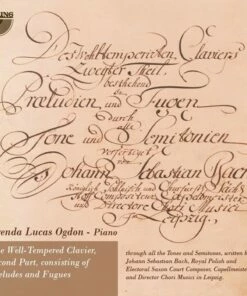 Johann Sebastian Bach: The Well-tempered Clavier (CD Album) - Johann Sebastian Bach