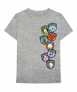 BT21: Badges (Large) (T-Shirt)