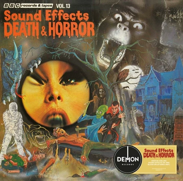 BBC Sound Effects: Death & Horror - Volume 13 (Vinyl 12" Album) - Various Artists 3 BBC Sound Effects: Death & Horror - Volume 13 (Vinyl 12" Album) - Various Artists