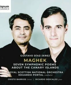 Gustavo Diaz-Jerez: Maghek - Seven Symphonic Poems About... (CD Album) - Gustavo Diaz-Jerez