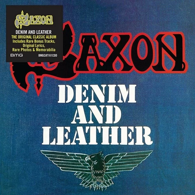 Denim and Leather (CD Album) - Saxon 3 Denim and Leather (CD Album) - Saxon