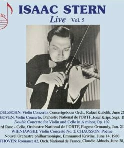 Isaac Stern: Live - Volume 5 (CD Album) - Isaac Stern