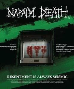 Resentment Is Always Seismic: A Final Throw of Throes (12" Vinyl EP) - Napalm Death
