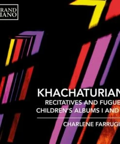 Khachaturian: Recitatives and Fugues: Children's Albums I and II (CD Album) - Aram Il'yich Khachaturian