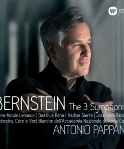 Bernstein: The 3 Symphonies (CD Album) - Leonard Bernstein