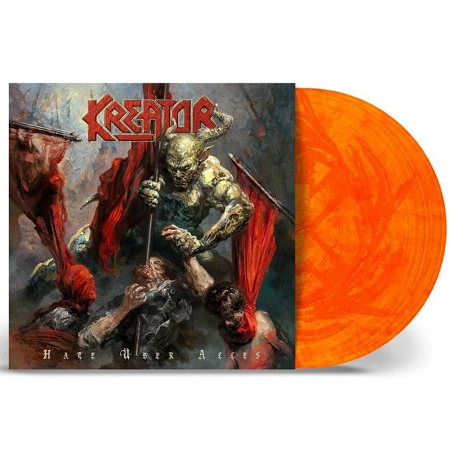 Hate Uber Alles (hmv Exclusive) Red/Yellow Marble Vinyl (Vinyl 12" Album) - Kreator 3 Hate Uber Alles (hmv Exclusive) Red/Yellow Marble Vinyl (Vinyl 12" Album) - Kreator