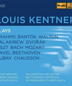 Louis Kentner Plays: Brahms/Bartok/Walton/Balakirev/Dvorak/... (CD Box Set) - Louis Kentner