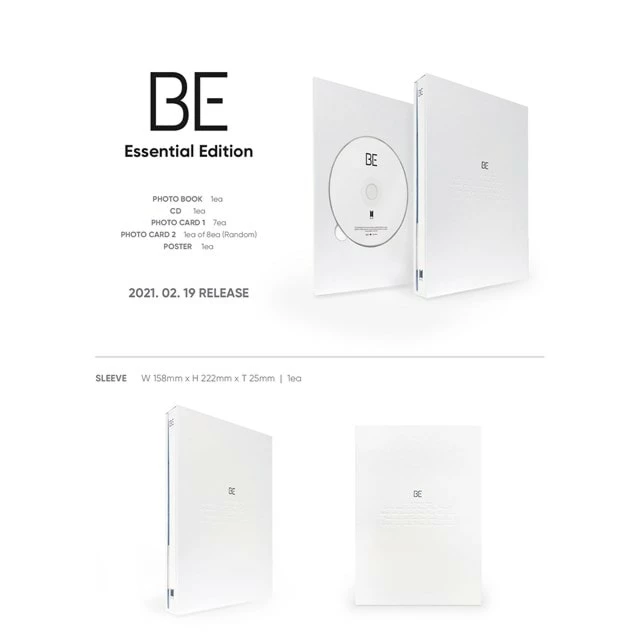 BE (Essential Edition) (CD Album) - BTS 4 BE (Essential Edition) (CD Album) - BTS - Image 2