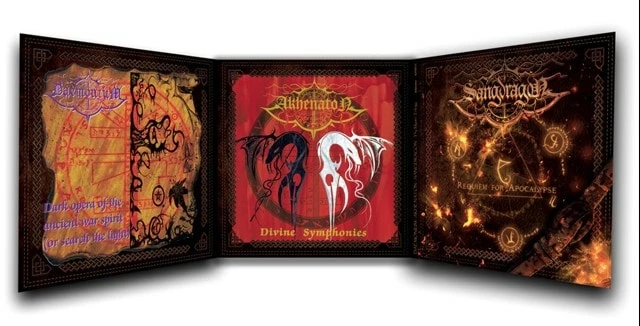 Thy Mystic Trilogy (Vinyl 12" Box Set) - Daemonium/Akhenaton/Sangdragon 3 Thy Mystic Trilogy (Vinyl 12" Box Set) - Daemonium/Akhenaton/Sangdragon