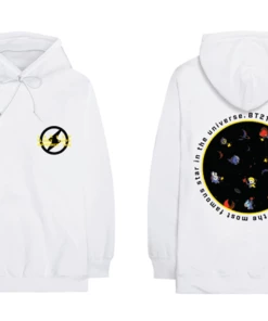 BT21 Space World Hoodie (Large) (Hoodie)