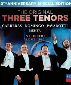 The Original Three Tenors in Concert, Rome, 1990 (CD/DVD Album) - The Three Tenors