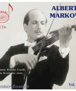 Albert Markov: Paganini, Kreisler, Corelli, Falla, Kvernadze/... - Volume 1 (CD Album) - Nicolo Paganini