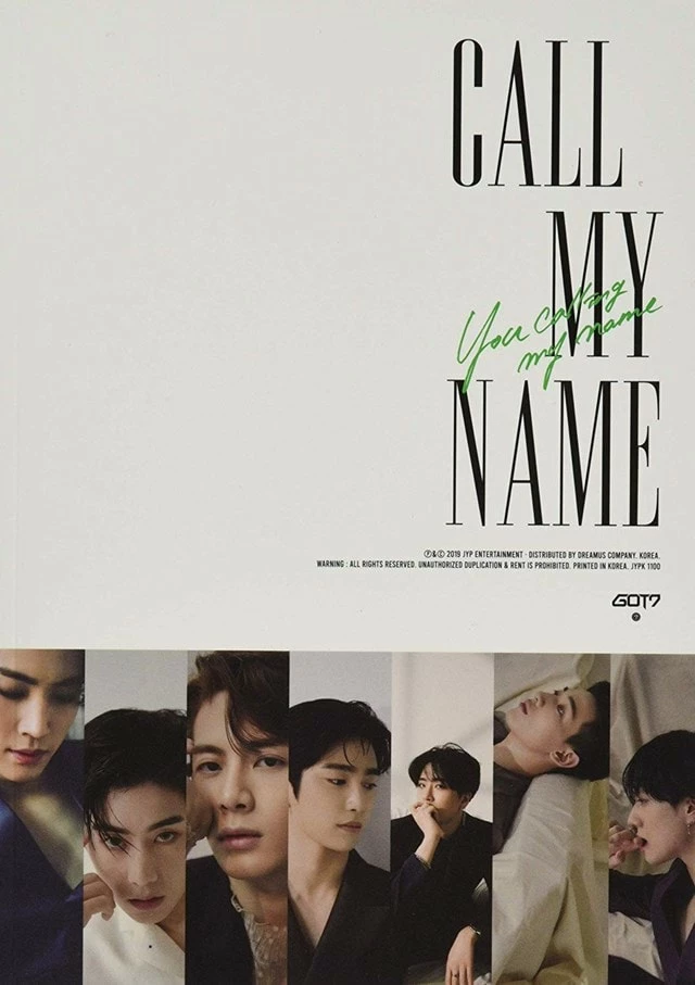 Call My Name (CD Album) - Got7 3 Call My Name (CD Album) - Got7