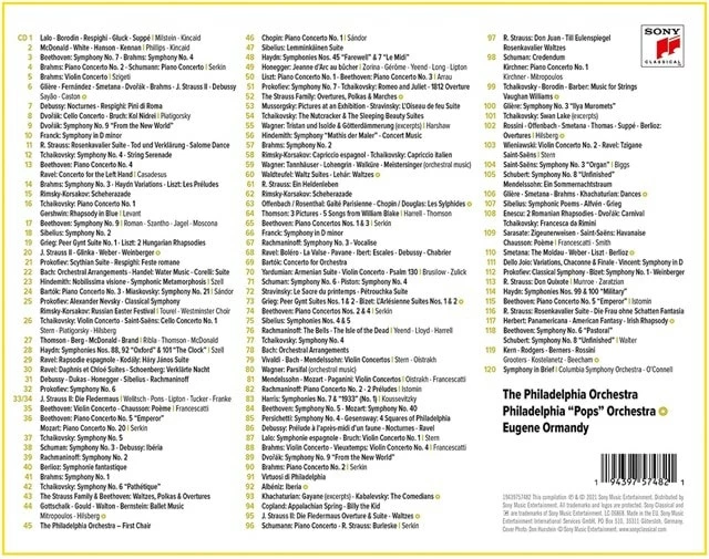Eugene Ormandy: The Columbia Legacy (CD Box Set) - Eugene Ormandy 4 Eugene Ormandy: The Columbia Legacy (CD Box Set) - Eugene Ormandy - Image 2