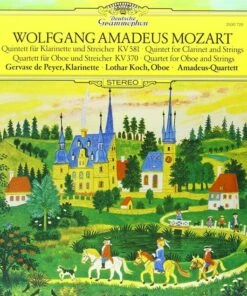 Wolfgang Amadeus Mozart: Quintet for Clarinet and Strings/... (Vinyl 12" Album) - Wolfgang Amadeus Mozart