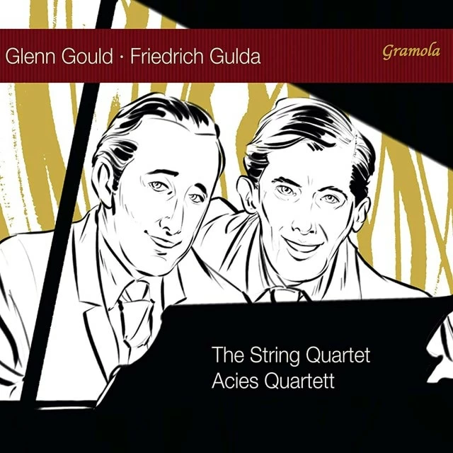 Glenn Gould/Friedrich Gulda: The String Quartet (CD Album) - Glenn Gould 3 Glenn Gould/Friedrich Gulda: The String Quartet (CD Album) - Glenn Gould